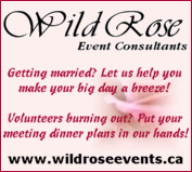 Getting married? Let Wild Rose Event Consultants help you make your big day a breeze!